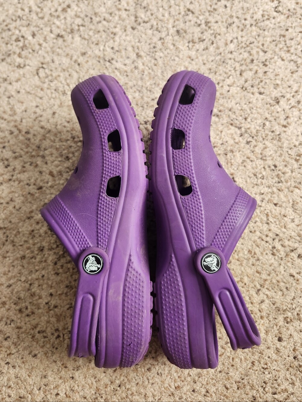 Women's Purple Crocs - Picture 4 of 10